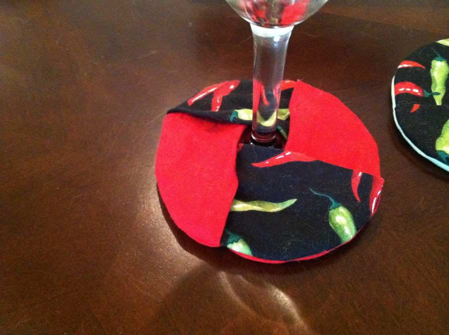 Margarita Glass coaster