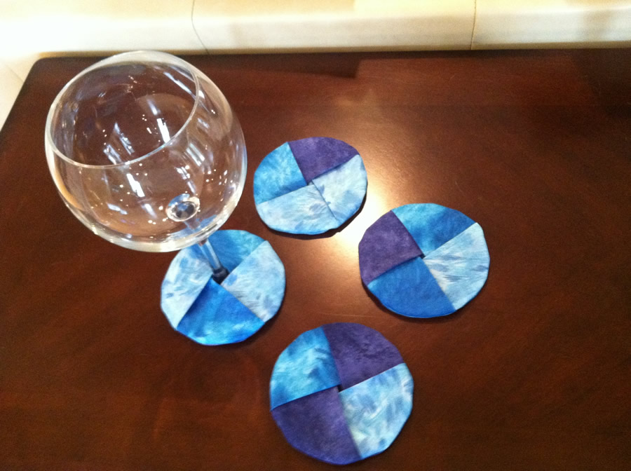 Wine Glass Coaster