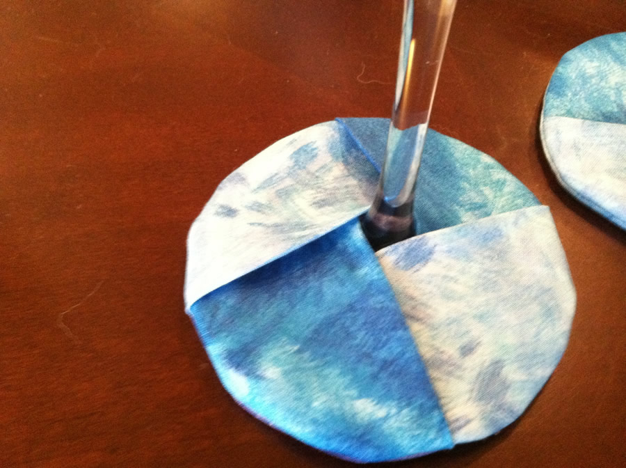 Wine Glass coaster